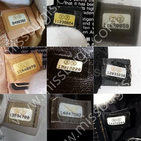 chanel bag serial number check online
